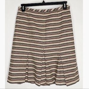 Ann Taylor LOFT Tweed Skirt 12 A-line